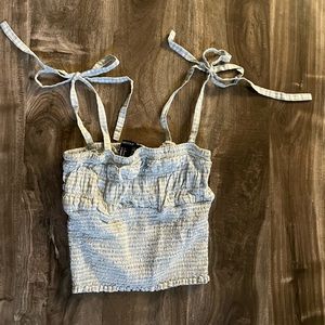 Cute Ribbed Knit Plaid Top #lacedtop #plaidtop #plaid #ribbedtop #croptop #y2k